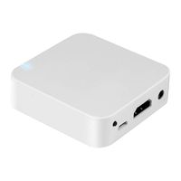 Tangxi Mini Car WiFi Mirror Box Supporting AirPlay, Miracast, Allsharecast,Screen Mirroring, DLNA Screen Mirroring for Phones, WiFi Display Box AV+HDMI