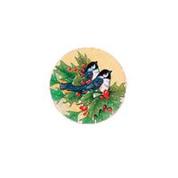 HOLIDAY PEAK Winter Chickadee Seals Set of 250