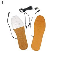 Lucky Direct Heating Insoles Other Outdoor Equipment Insole USB Heating Electric Heated Men Women Shoe Insoles Heater Winter Feet Warmer Pad - Women Red 41-36 - 3