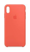 Apple Silicone Case (for iPhone Xs Max) - Nectarine