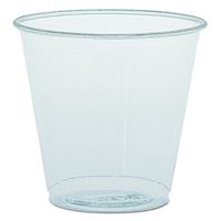 Solo TK35 3.5 oz Clear Plastic Cup (Case of 2500)