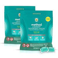 Method Laundry Detergent Packs, Beach Sage, 24.7 Ounce (Pack of 2)