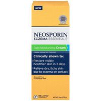 Neosporin Eczema Essentials Daily Moisturizing Cream, 6 Oz - Buy Packs and SAVE (Pack of 5)