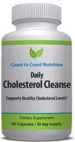 Cholesterol Cleansing Supplement | All-Natural Ingredients to Flush Arteries Clean of Bad LDL Cholesterol | Promotes Heart Health & Blood Flow | 60 Capsules