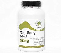 Goji Berry Extract 450mg ~ 90 Capsules - No Additives ~ Naturetition Supplements