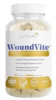 WoundVite - Wound, Scar, Healing Supplement - The #1 Most Comprehensive Wound, Scar, Post-Surgical Repair Formula - 100% Natural, GMO Free & Guaranteed - 60 Caps