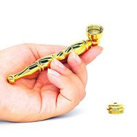 You Deserve to Have - Creatively Uniquely Designed electroplated Alloy Portable Mini herb Tools (Gold)