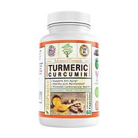 NewLife Rx Turmeric Curcumin -1300mg Premium-BioPerine-95% Curcuminoids. 1300mg dose. Full 30 doses. Supports Heart, Joints, Anti-Inflammation. Antioxidant. Made in USA