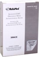 ReliaMed Silver Alginate/CMC Dressings 2" x 2" Pad (10/Box) (Box of 10 Each)