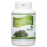 Organic Spirulina- 500 mg per tablet - 300 Tablets