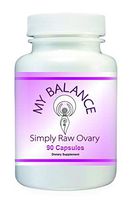 Simply Raw Ovary Glandular for Women's Health. Raw Bovine Ovarian Glandular 90 Capsules for Hormonal Support.
