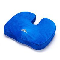 Black Mountain Products Orthopedic Comfort & Stadium Seat Cushion, Blue