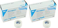 3M Micropore Paper Tape - White, 1" x 10yds HulcgK, 2Pack (Box of 12)