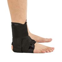 Wrap Ankle Brace, Neoprene Lace Up Ankle Stabilizer Support Brace for Pain Relief, Injury Recovery, Strain or Sprain XL