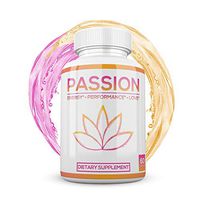 Passion - Female Natural Intimacy Supplement Capsules for Performance, Drive, Desire, Stamina, Energy, and Improved Sleep | L Arginine, Ashwagandha, Bio-Pennetta - 60 CAPS