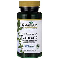 Swanson Full Spectrum Turmeric Delayed Release 750 Milligrams 60 Veg Capsules