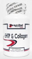 5HTP & Collagen - 5htp 100mg / Bovine Hydrolyzed Collagen 230 Mg (60 Caps) - Relaxation