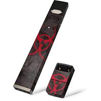 Skinit Decal Wrap for Juul E-Cigarette - Originally Designed Biohazard Red Design