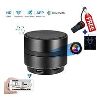 WiFi Bluetooth Speaker Camera | GEAGLE 1080P HD WiFi Hidden Spy Camera | External Memory | Motion Detection | Night Vision | Live Video | P2P/ WiFi