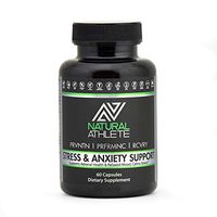 All Natural Anxiety Relief Supplement | Calm The Mind, Boost Mood, Relieve Stress | Reduce Stress Without Feeling Tired | 60 Vegan Capsules