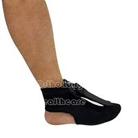 Plantar FXT Night Splint Black Night Time Relief for Plantar Fasciitis Medical Ankle Support Treat Heel Pain Best Foot Pain Relief Orthosis Healthcare Products (Large)
