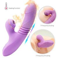 Clitorial Sucking Toy for Women Pussey Licker Toy 7 Speed for Women Six Toy Tongue Vibrate Toy Rechargeable G Spotter Egg Vibrant Multi Speed Toy for Women