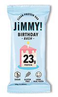 Jimmy! Birthday Bash - Birthday Cake Protein Bar, 23g Protein, Low Sugar, Single Sample Bar