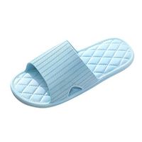 Goldweather Women Shower Sandal Slippers Quick Drying Open Toe Non Slip Bath Slippers (8.5,Blue)