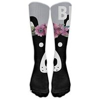 Mama Bear Floral Garland Roar Howling Bears Custom Knee High Socks Football Baseball Long Stockings For Men Women