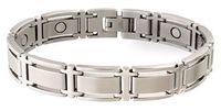 Sabona Executive Symmetry Silver Magnetic Bracelet - X-Large
