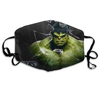 SSUJ7 Hulk Men Women Adjustable Earloop Mouth Guard Anti-Dust Washable Reusable Mouth Guard for Kids Teens Adults Anti Pollution,Anti-smog