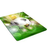 HYRL Carpets Rugs Football Pattern Non-Slip Comfortable Soft Coffee Table Mats Bedside Blanket Children's Room Playmat Crawling Mat,A,150×180Cm