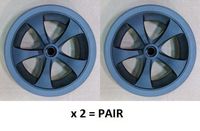Front Wheels (Pair) 8"" Grey for NOVA 330/332/348/349/352 Starting SER # for 330B: 1103330B0