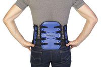 Back Flex Lumbar Brace - Maximum Pain Relief for Herniated Discs, Degenerated Discs, Spinal Stenosis, Facet Arthritis, and Lumbago - by BioSkin (Med/Large)