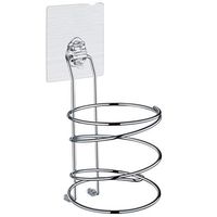 RJJX Home Hair Dryer Storage Rack Family Bedroom Bathroom Stainless Steel Bathroom Wall Hanging Storage Rack