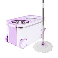 Microfiber Mop And Bucket Set On The Wheel Free Manual Mop Household Mop Office Mop And Bucket Set Floor Cleaning Rotary Mop Bucket System