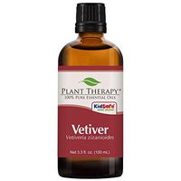 Plant Therapy Vetiver Essential Oil 100% Pure, Undiluted, Natural Aromatherapy, Therapeutic Grade 100 mL (3.3 oz)
