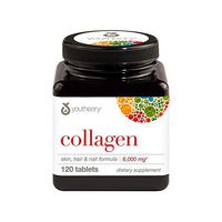Youtheory Collagen Advanced with Vitamin C, 120 Count (1 Bottle)
