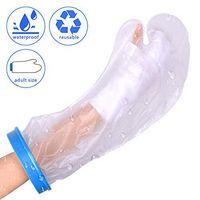 CHRUNONE Waterproof Cast Cover Arm, Cast Covers for Shower, Waterproof Shower Reusable Bandage Cover and Cast Protector for Bathing Protection (22 Inches)