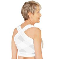Lightweight Sweat-Free Posture Support, White, Large - Made in The USA