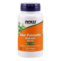 Saw Palmetto, 160 mg, 120 Sgels by Now Foods (Pack of 6)