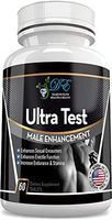 Ultra Test Powerful Natural Male Enhancing - Testosterone Booster - Increase Stamina, Size & Energy - Fast Acting & Long Lasting Energy (60 Tablets)