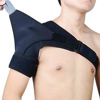 HZYWL Shoulder Stability Brace,Light and Breathable Shoulder Support for Rotator Cuff, Dislocated AC Joint,Pain,Shoulder Compression Sleeve Immobilizer,Right