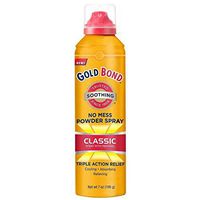 Gold Bond No Mess Powder Spray Classic Scent with Menthol