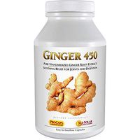 Andrew Lessman Ginger 450-60 Capsules – Soothing Relief for Joints and Digestion. Pure, Natural, Powerful, Protective Properties. Anti-Aging and Anti-oxidant Properties. No Additives