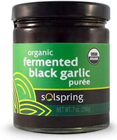 Dr. Mercola Solspring Organic Fermented Black Garlic Puree, About 33 Servings (7 oz.), Non GMO, Soy Free, Gluten Free, USDA Organic
