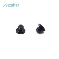 Screws 50pcs Laptop Notebook HDD Hard Drive Caddy Harddisk Screw Phillips Flat Wafer Head Black Zinc M3 x 3mm