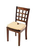 CareActive Coccyx Wedge, Velour Cover, Regular Foam- Color Tan