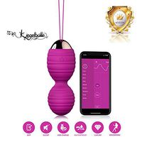 Kegel Balls Exercise with APP & Vibration,Smart Wearable Silent Kegel Ben Wa Balls for Women Tightening & Pelvic Floor Exercises for Beginners & Advanced