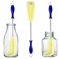 Elibeauty Long Bottle Brush Cleaner -16" Bottle Cleaning Brush Flexional Water Bottle Cleaner Washer Tool for Water Bottles,Cup,Tumblers or Wine Stemware